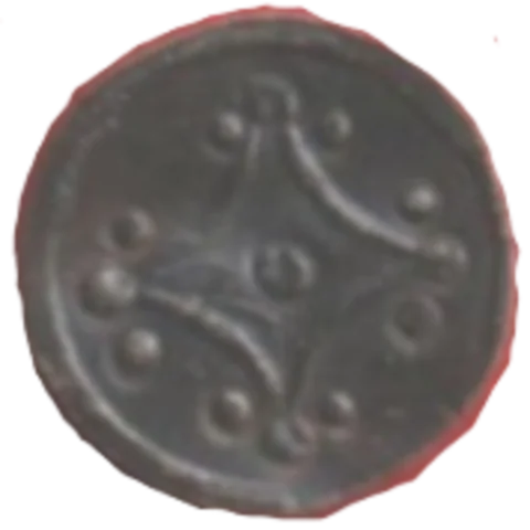 John as Lord of Ireland NICO Counterfeit Farthing