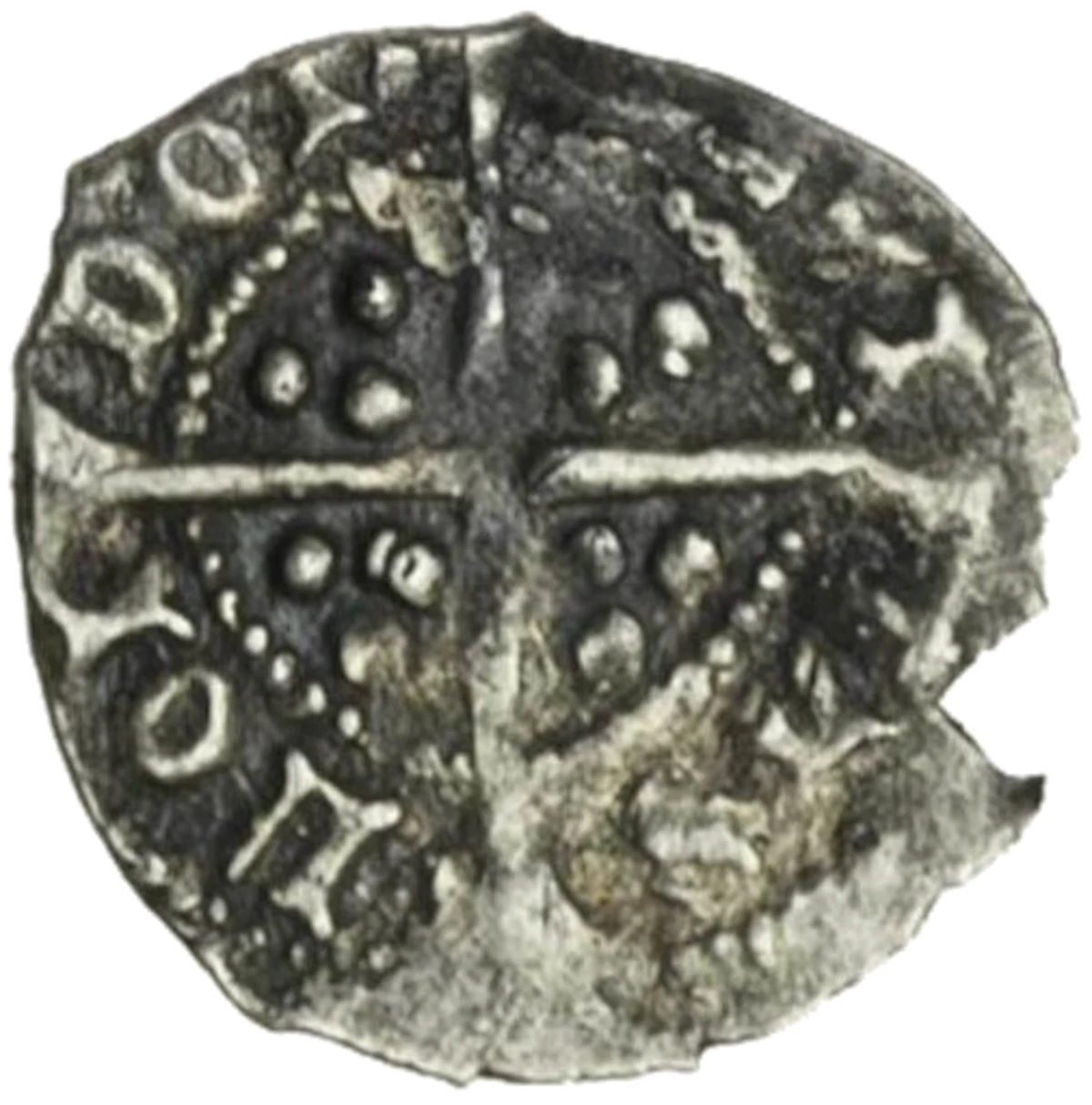 Edward IV Heavy Coinage Farthing Reverse Type B enlarged