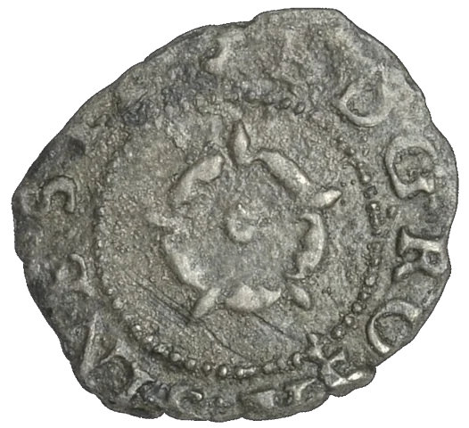 Edward 6 Farthing Third Period Very Base Issue obverse Die 2.1
