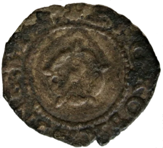 Edward 6 Farthing Third Period Very Base Issue obverse Die 2.1