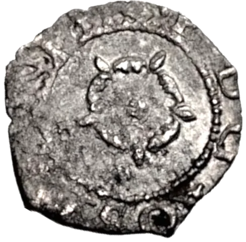 Edward 6 Farthing Third Period Very Base Issue obverse Die 2.2