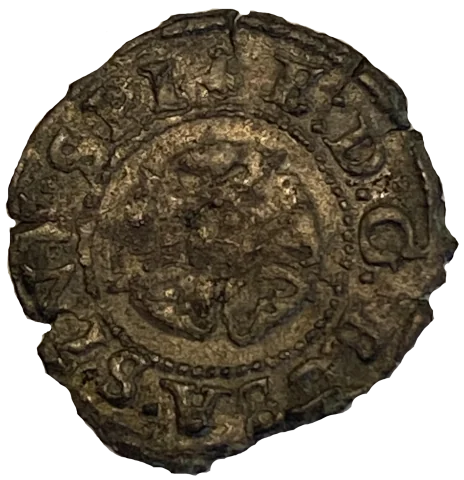 Edward 6 Farthing Third Period Very Base Issue obverse Die 2.7