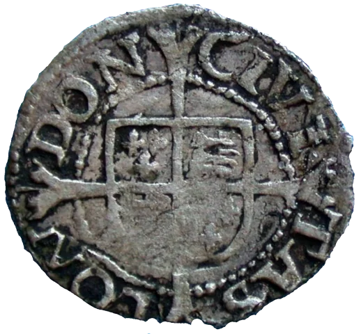 Edward 6 Farthing Third Period Very Base Issue reverse Die D