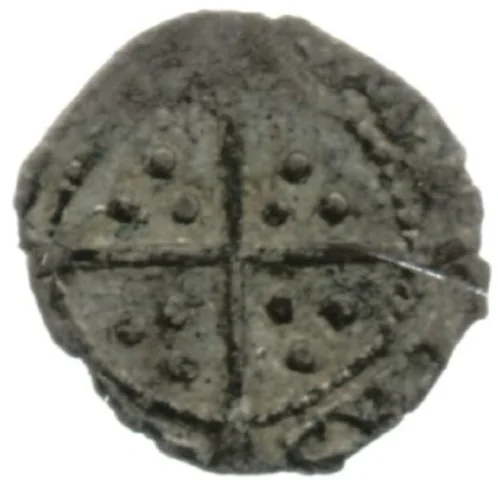 Edward 6 Farthing Third Period Fine Silver Issue reverse Type A