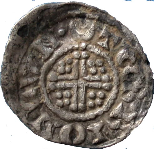 Henry III TERRI London Farthing Short Cross Issue - Reverse 2