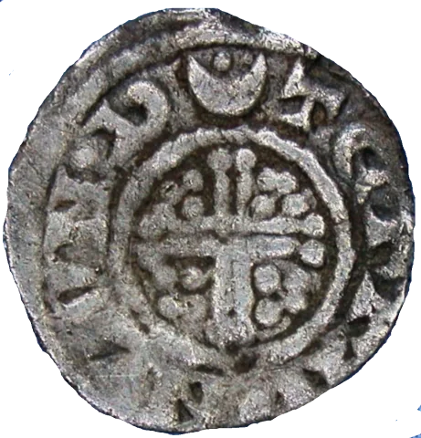 Henry III TERRI London Farthing Short Cross Issue - Reverse 1