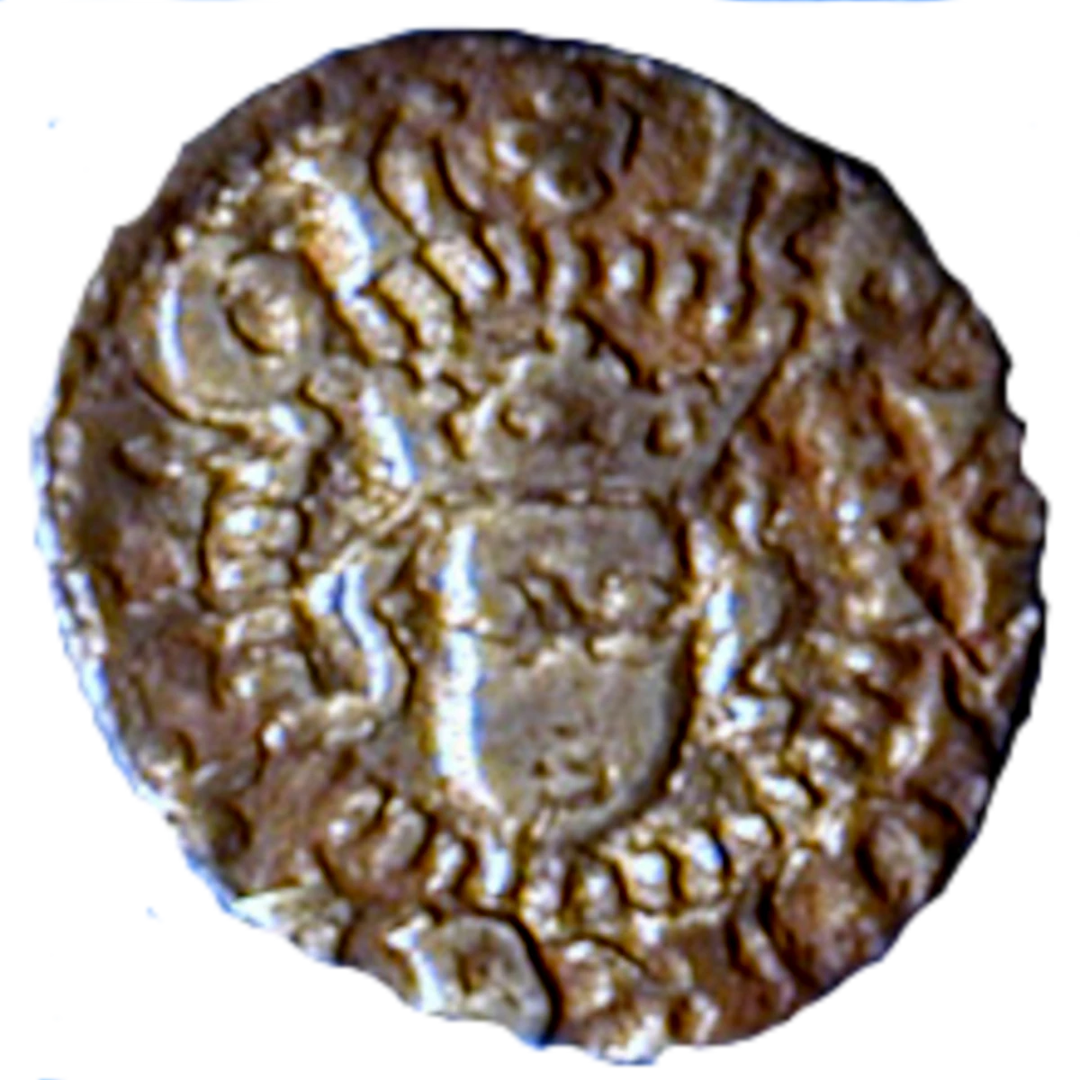 Henry IV Farthing Light Coinage Obverse Type 2.1 enlarged