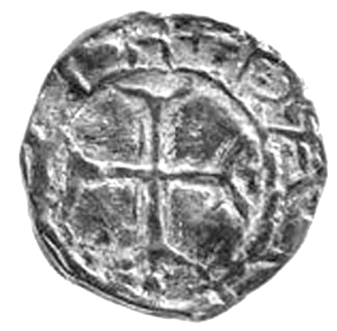 John de Courcy Cross Pommée Voided Patrick Coinage Farthing - Obverse 2