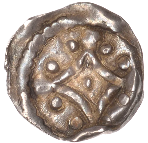 Prince John Mascle Farthing Adam - Obverse 2
