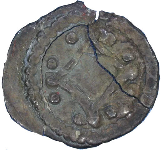 Prince John Mascle Farthing Adam - Obverse 4