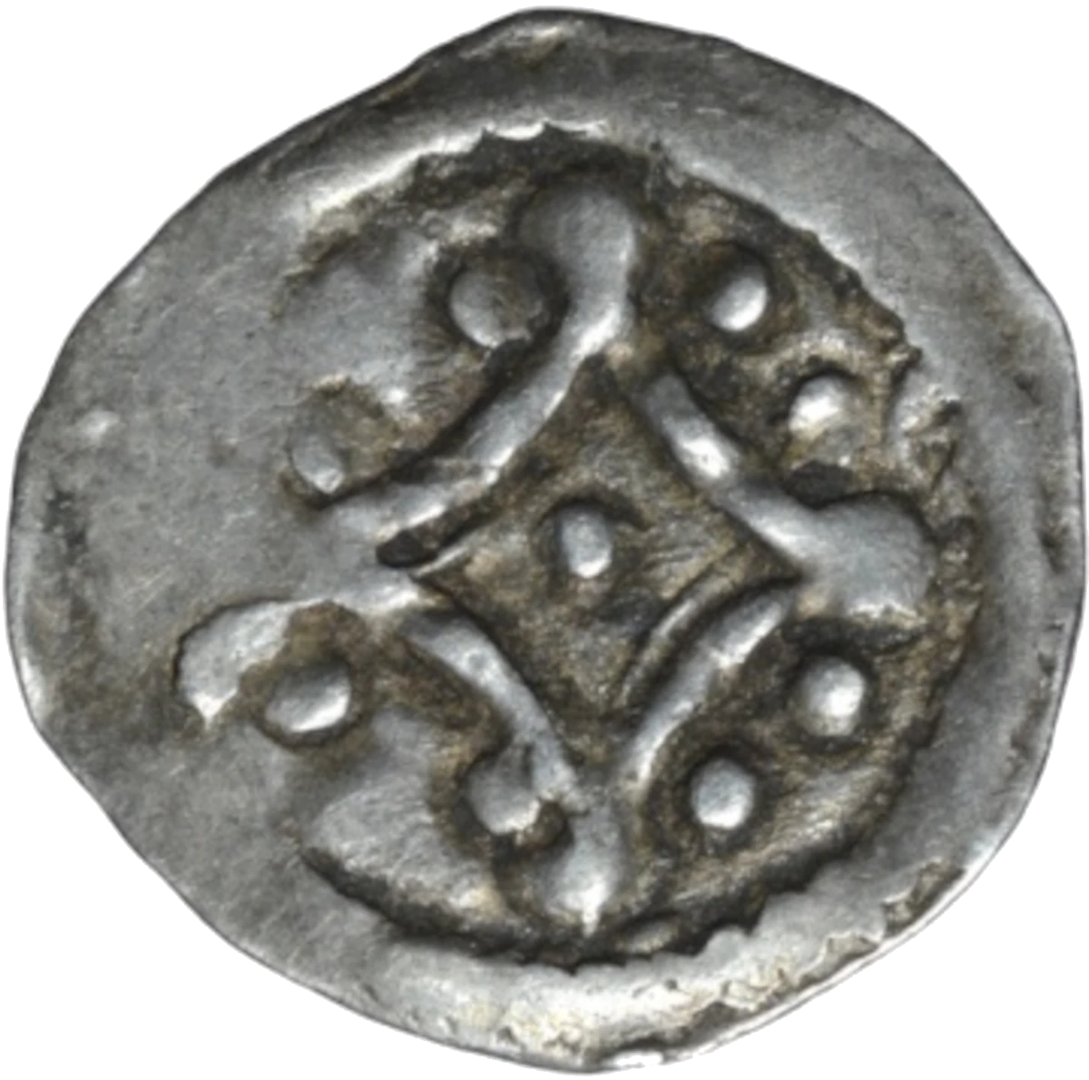 Prince John as Lord of Ireland farthing obverse 1 enlarged