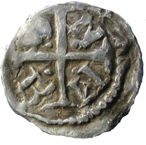 Prince John Mascle Farthing Norman - Reverse 2