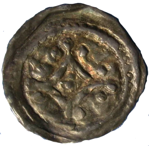 Prince John Mascle Farthing Roberd - Obverse 1