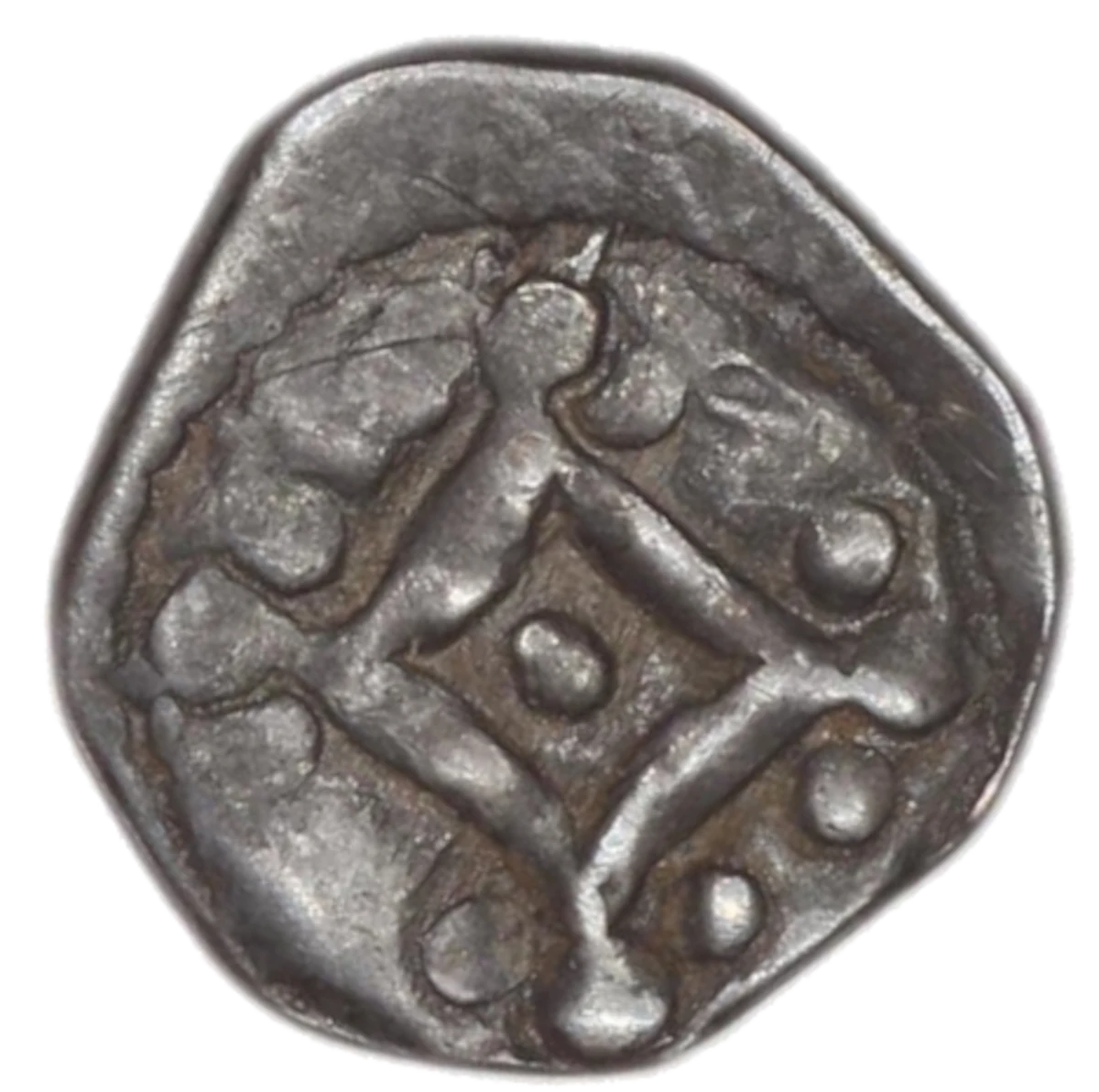 Prince John as Lord of Ireland farthing obverse 1 enlarged
