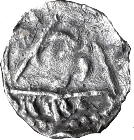 King John Rex Farthing Contemporary Forgery - Obverse 10