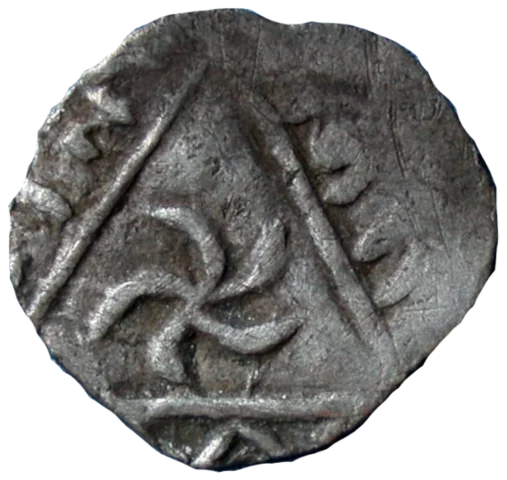 King John Rex Farthing Contemporary Forgery- Reverse 11