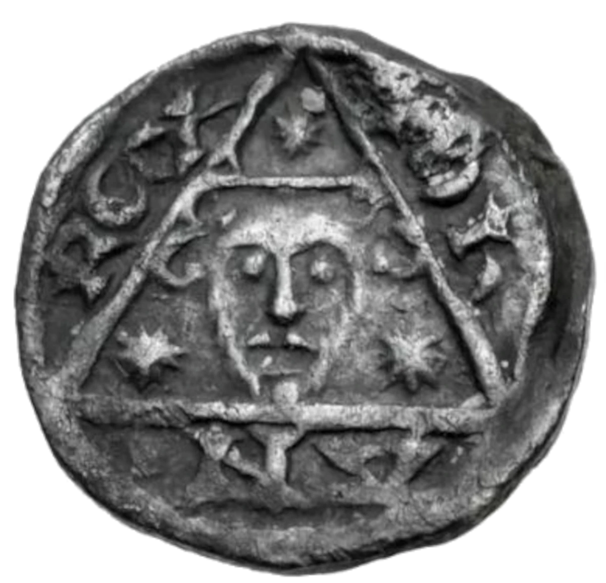 John as King Anglo-Irish farthing obverse 4 enlarged