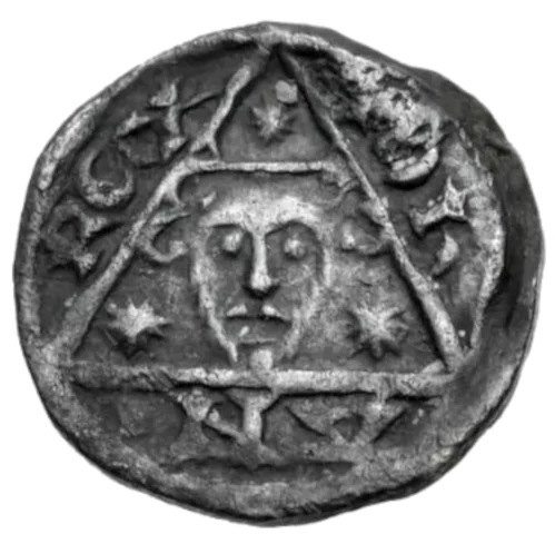 King John Rex Farthing Roberd - Obverse 4