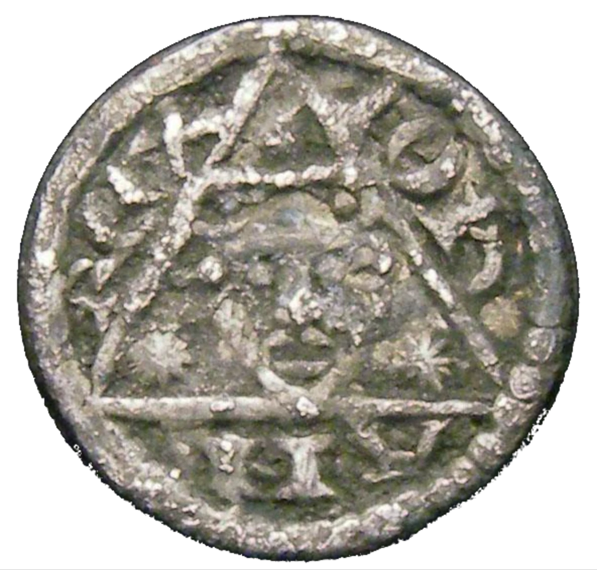 John as King Anglo-Irish farthing obverse 7 enlarged