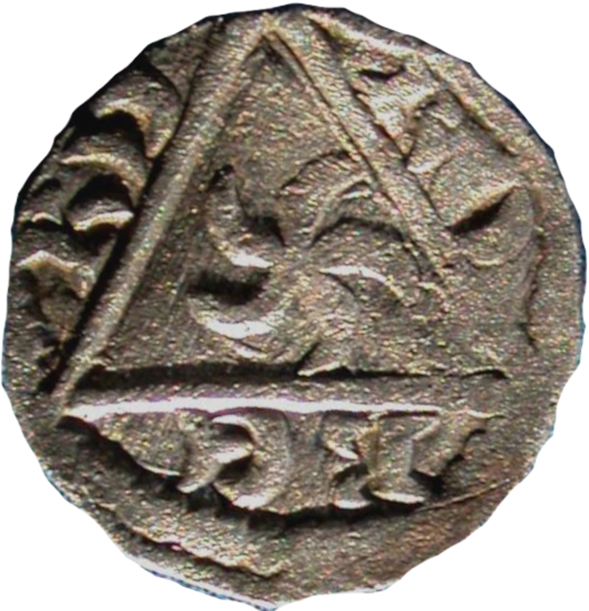 John as King Anglo-Irish farthing reverse 5 enlarged