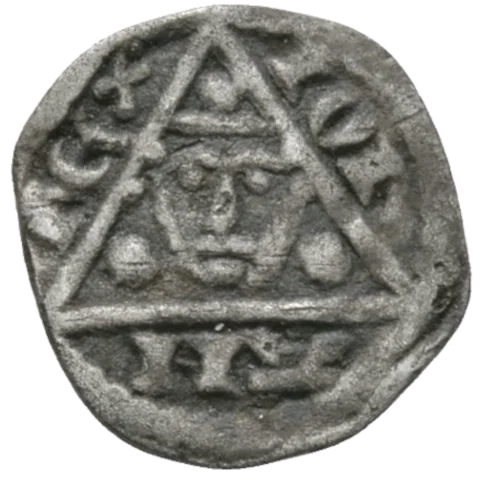 King John Rex Farthing Willem Limerick - Obverse 1
