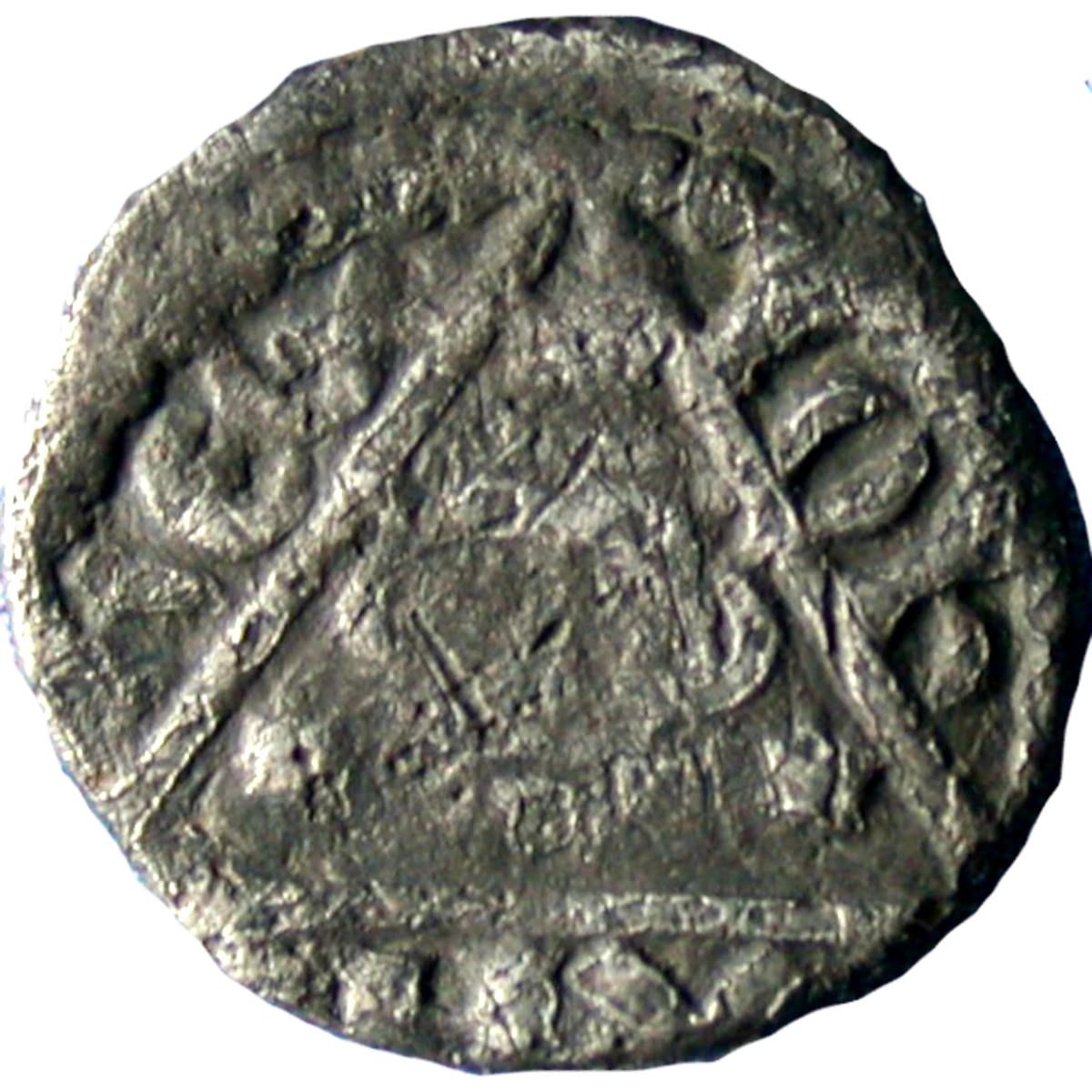 John as King Anglo-Irish farthing obverse 1 enlarged