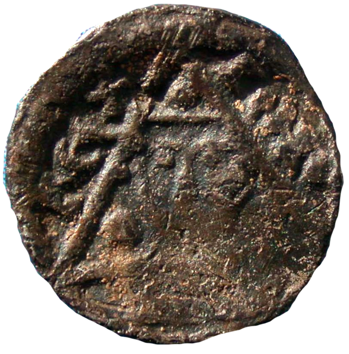 John as King Anglo-Irish farthing obverse 3 enlarged