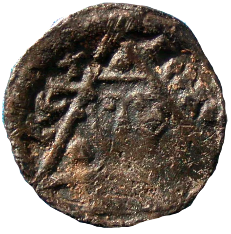 King John Rex Farthing Willem - Obverse 3