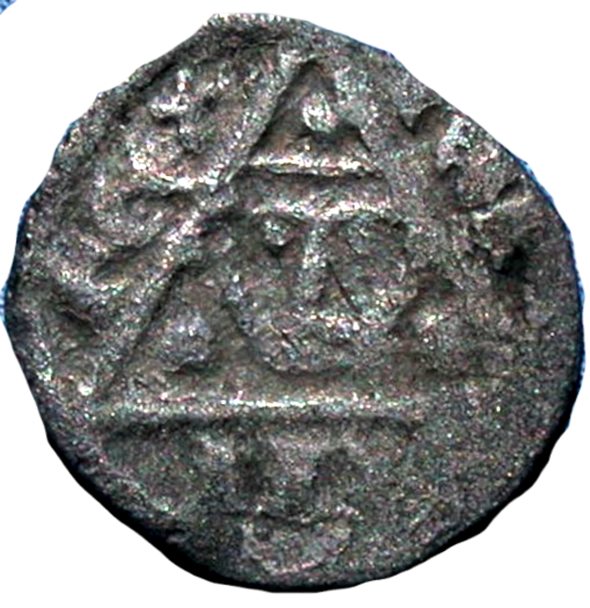 John as King Anglo-Irish farthing obverse 5 enlarged