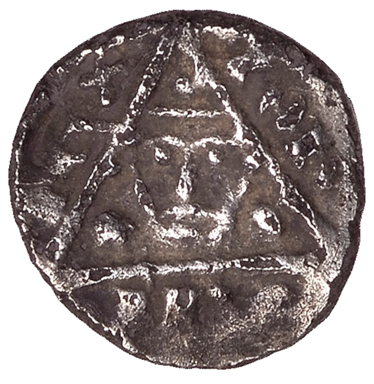 John as King Anglo-Irish farthing obverse 6 enlarged