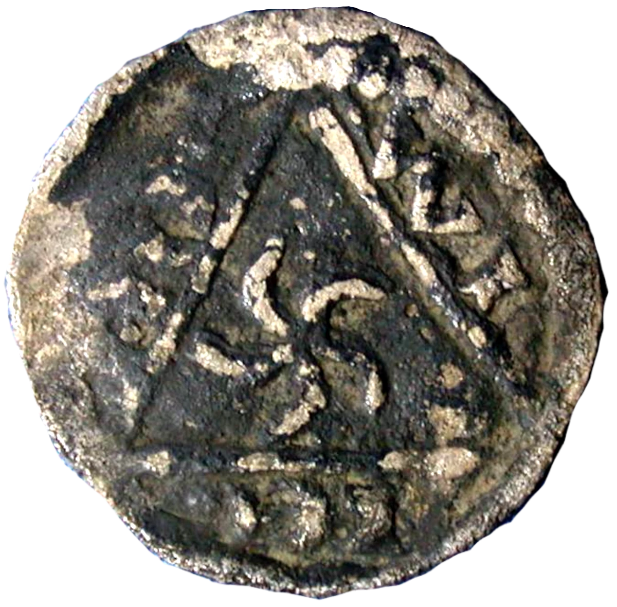 John as King Anglo-Irish farthing obverse 10 enlarged