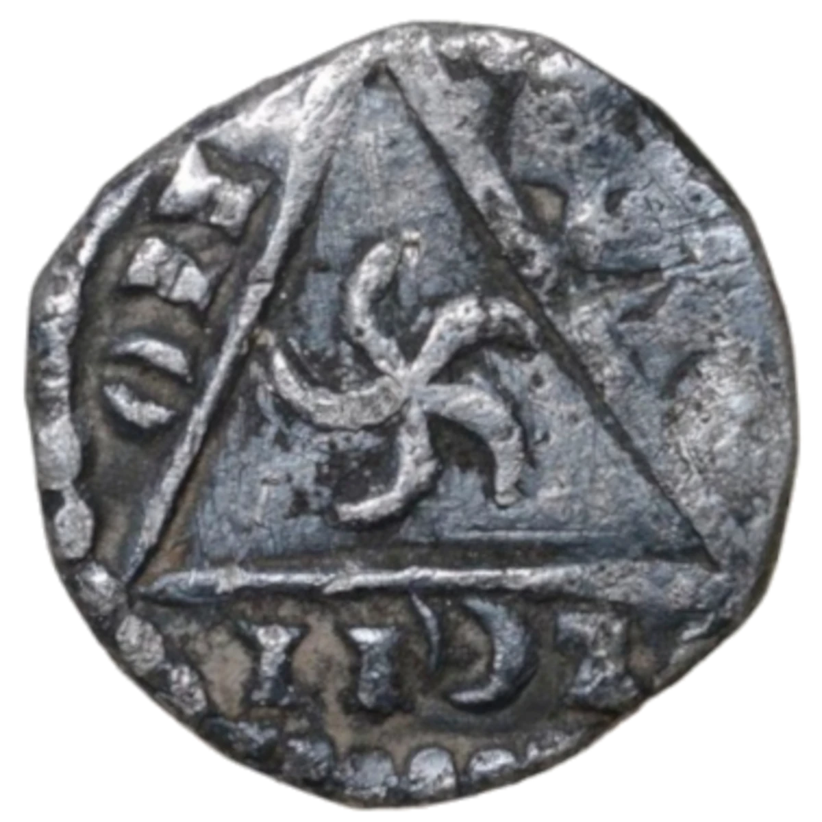 John as King Anglo-Irish farthing reverse 7 enlarged