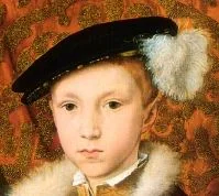 Edward VI, detail from a painting the Royal Collection